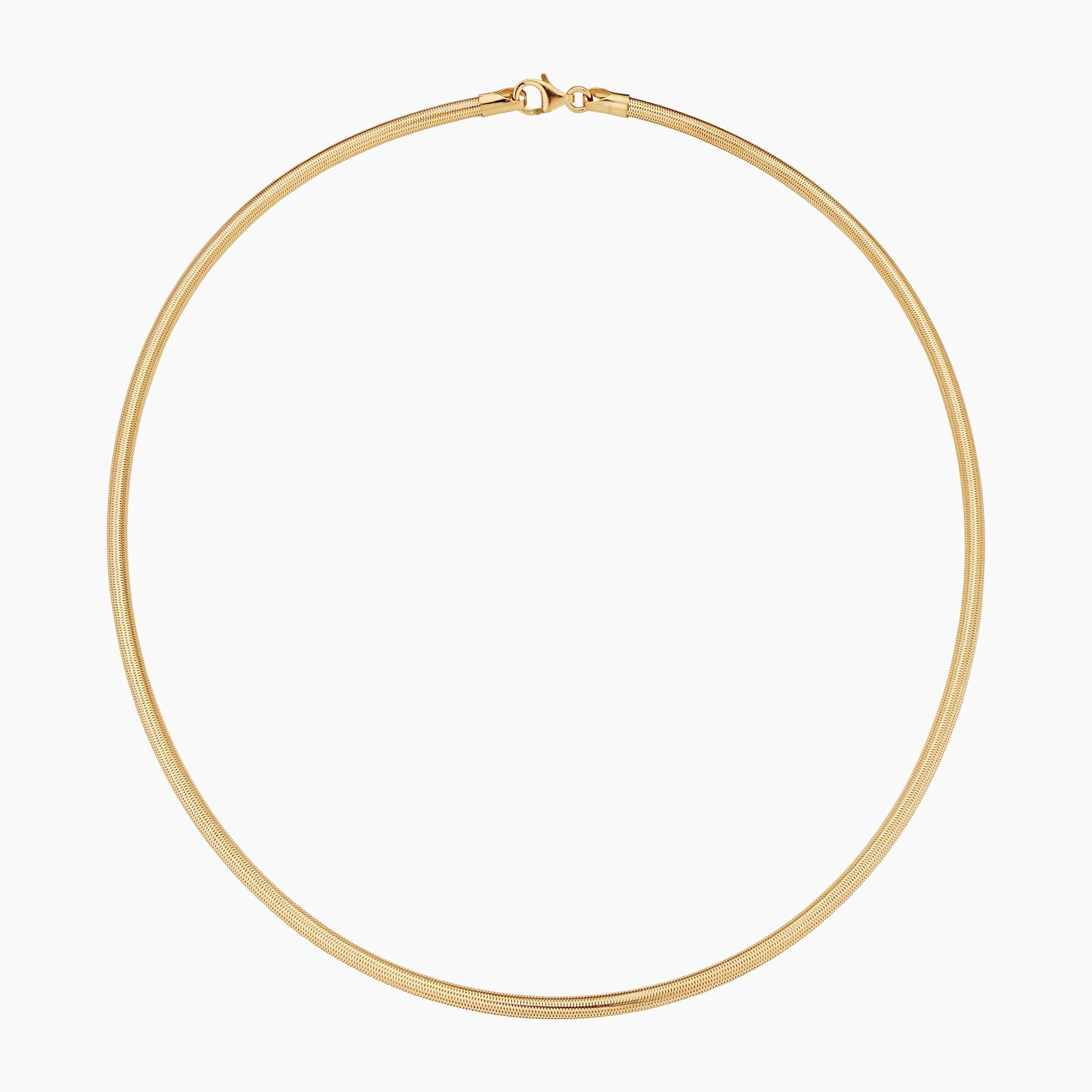10K Gold Luminous Mesh Necklace