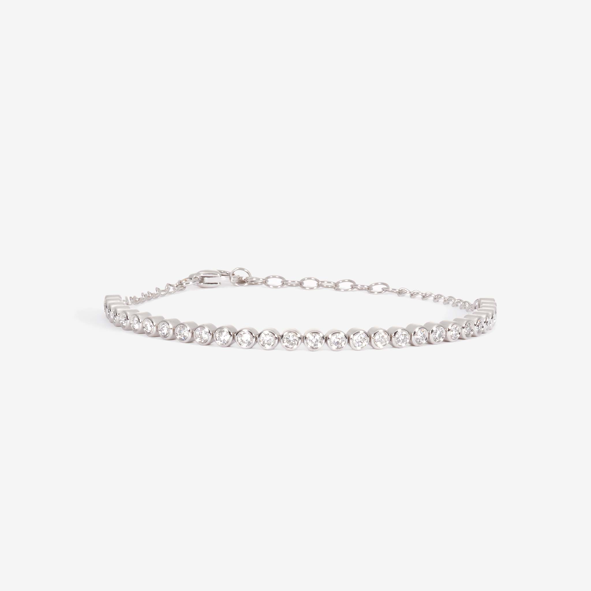 14K Gold Eternal Sparkle Half-Tennis Bracelet