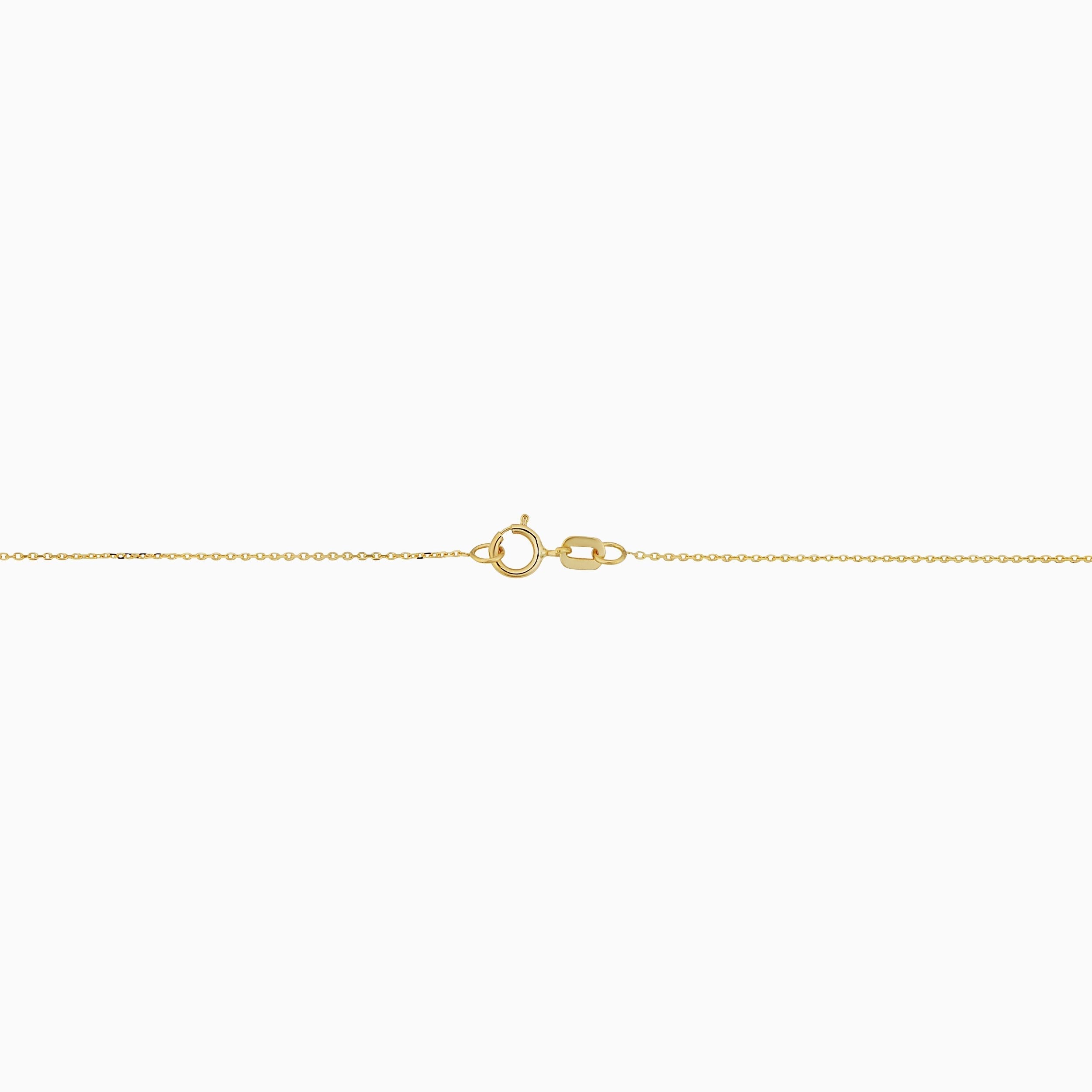 10K Gold Olive Branch Necklace