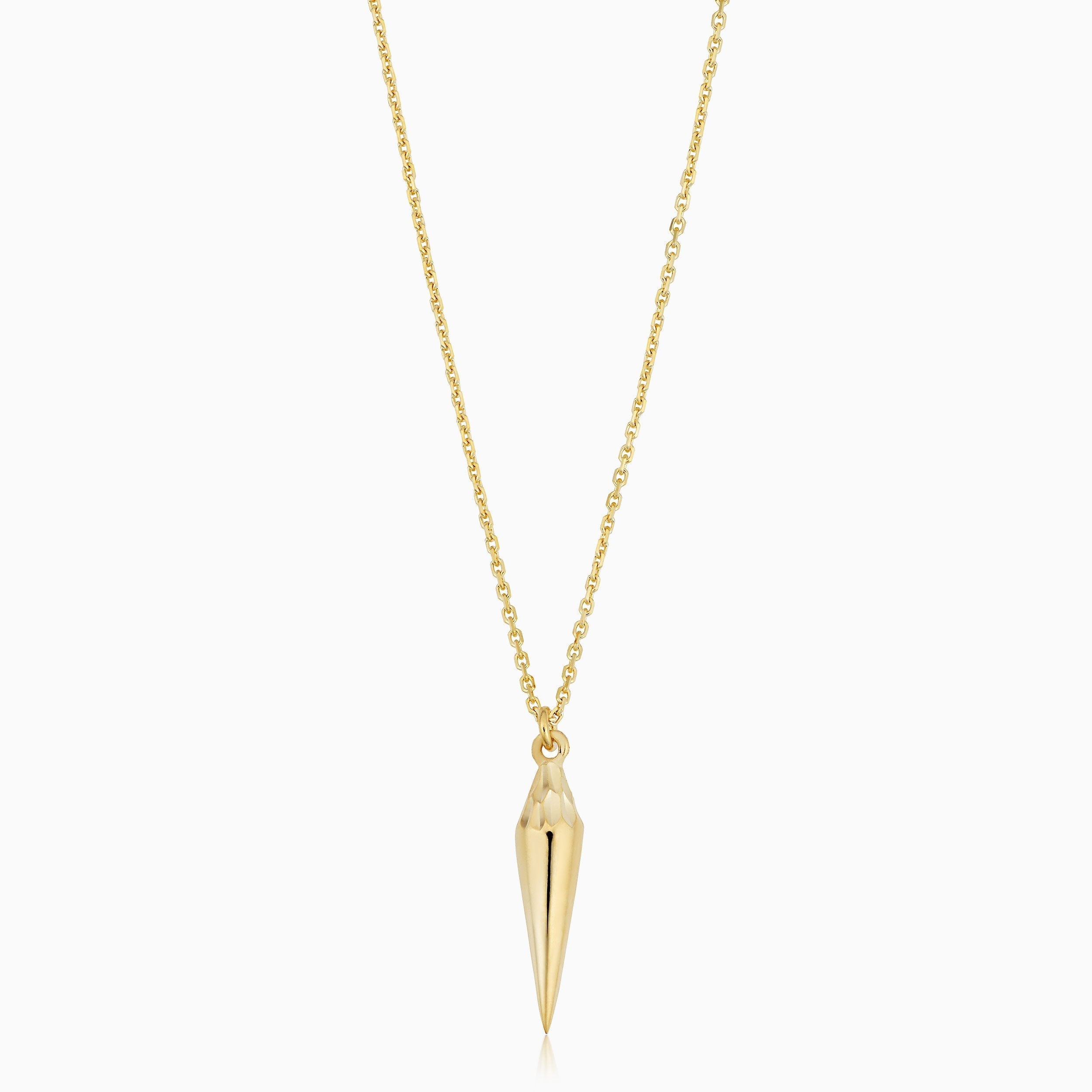10K Gold Enchanted Pendant