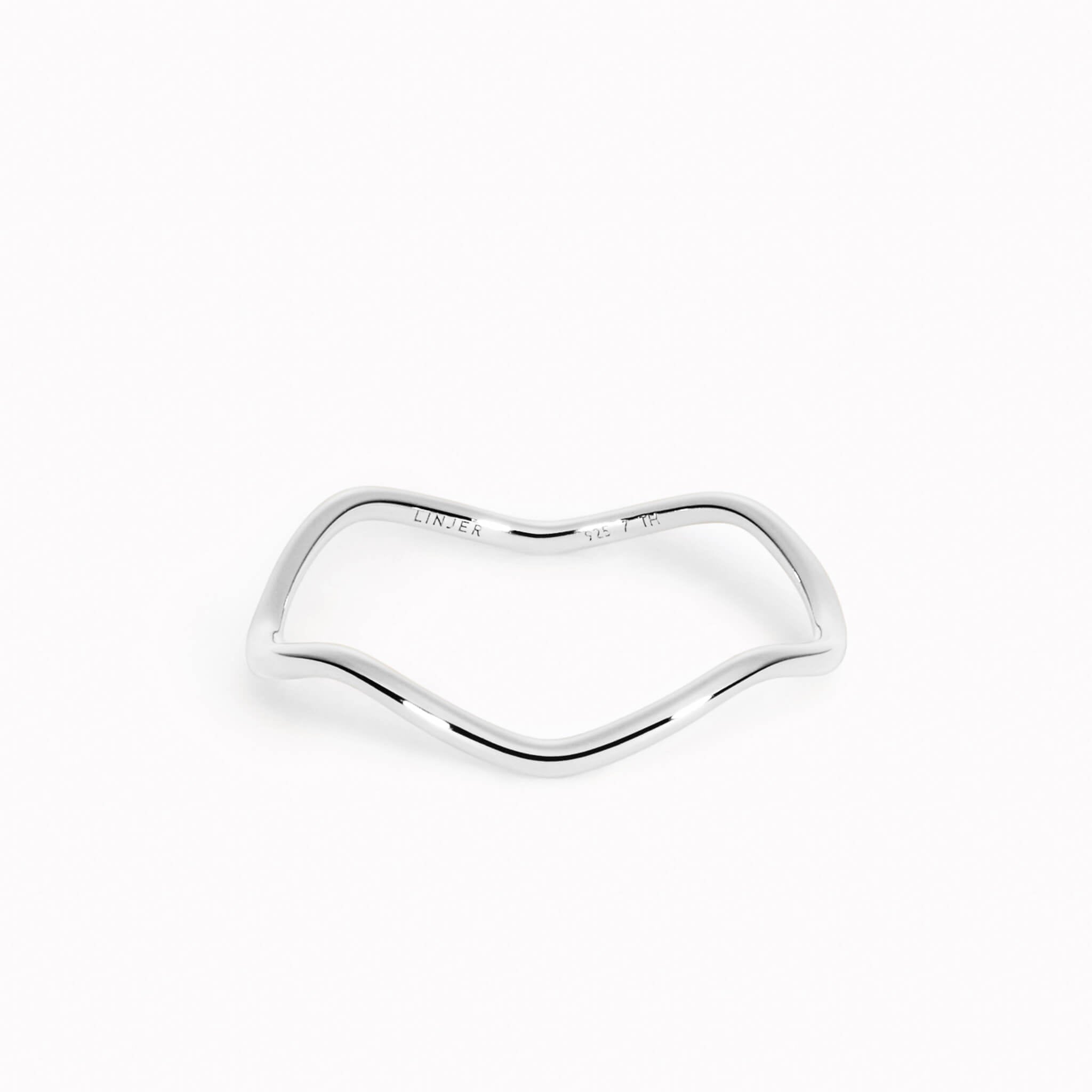Freeform Silver Stack Ring
