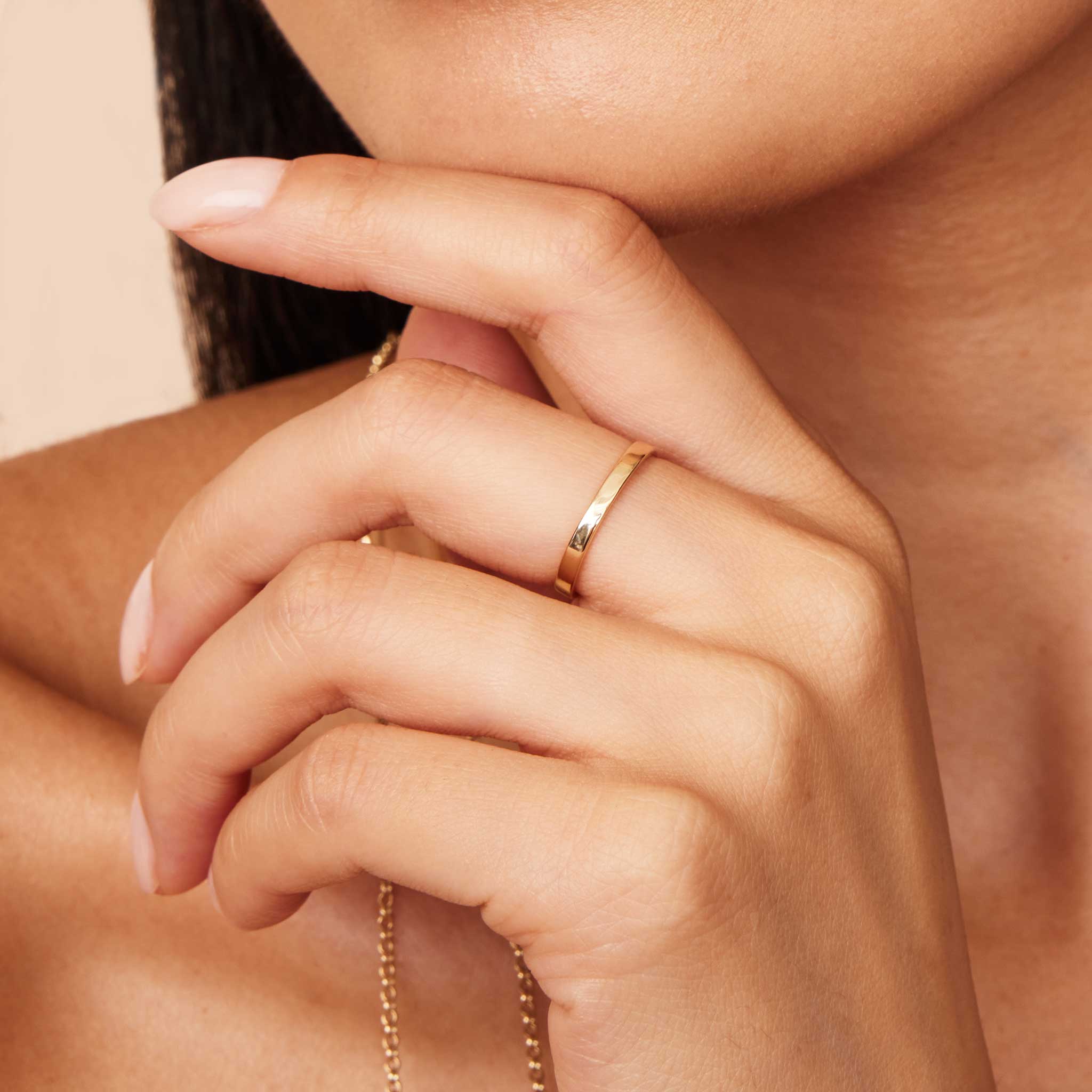 10K Gold Forever Wedding Band – Always & Always
