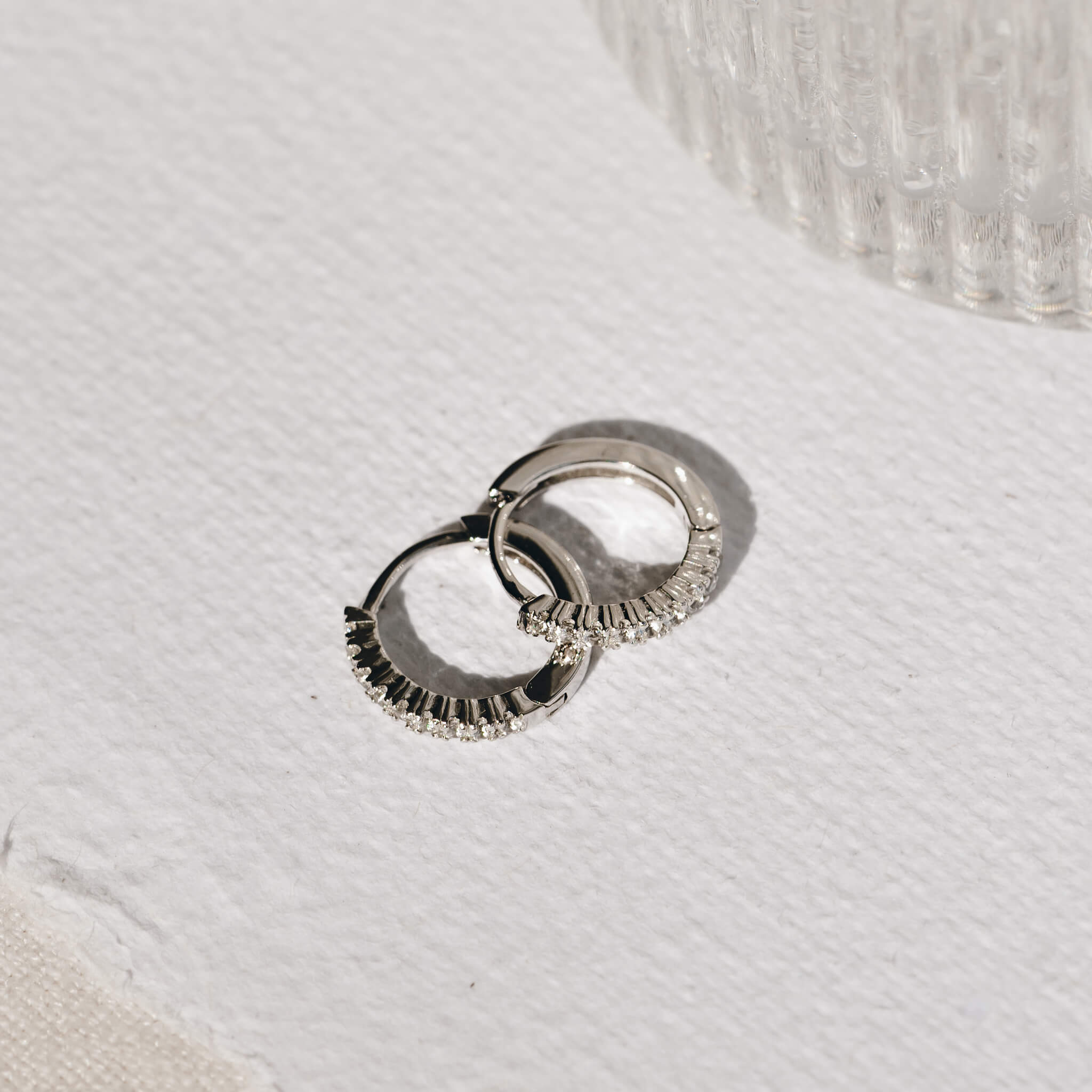Everyday Topaz Huggie Set