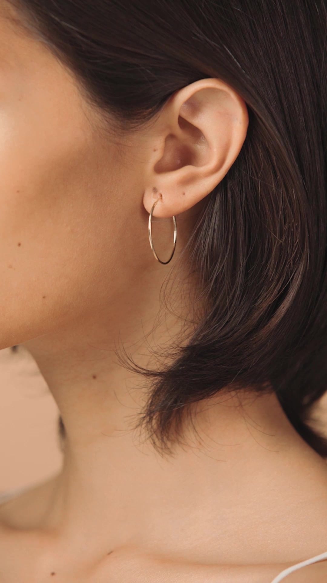 Classic Hoop Earrings Set (12mm/20mm/30mm)