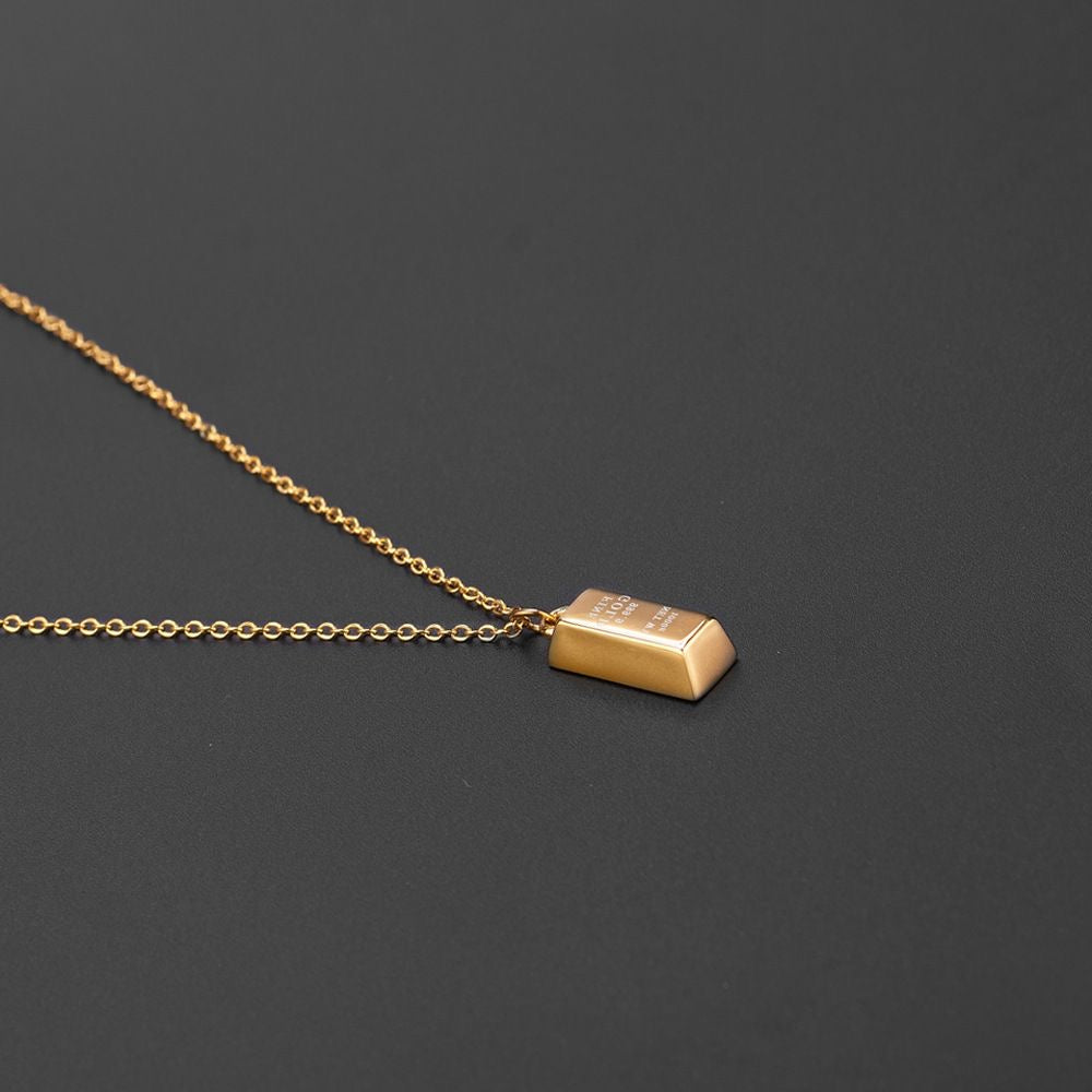 10K Gold Wealth Reserve Pendant