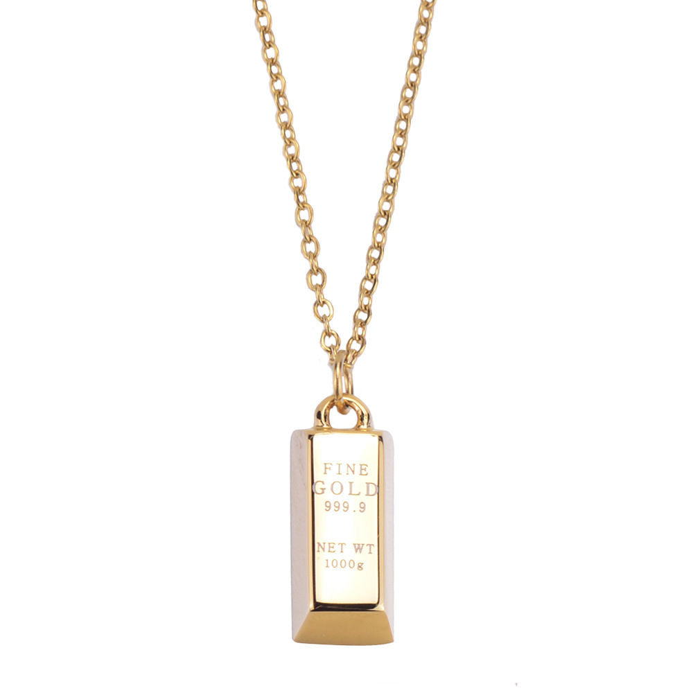 10K Gold Wealth Reserve Pendant