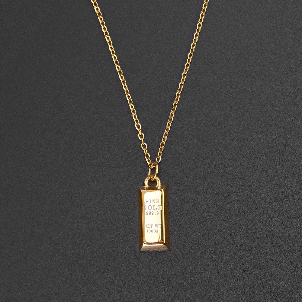 10K Gold Wealth Reserve Pendant