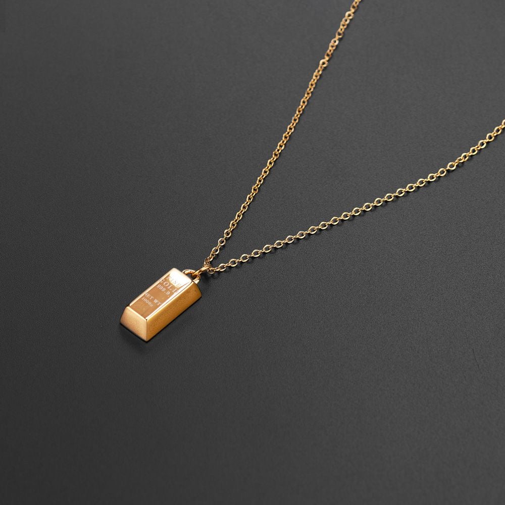 10K Gold Wealth Reserve Pendant