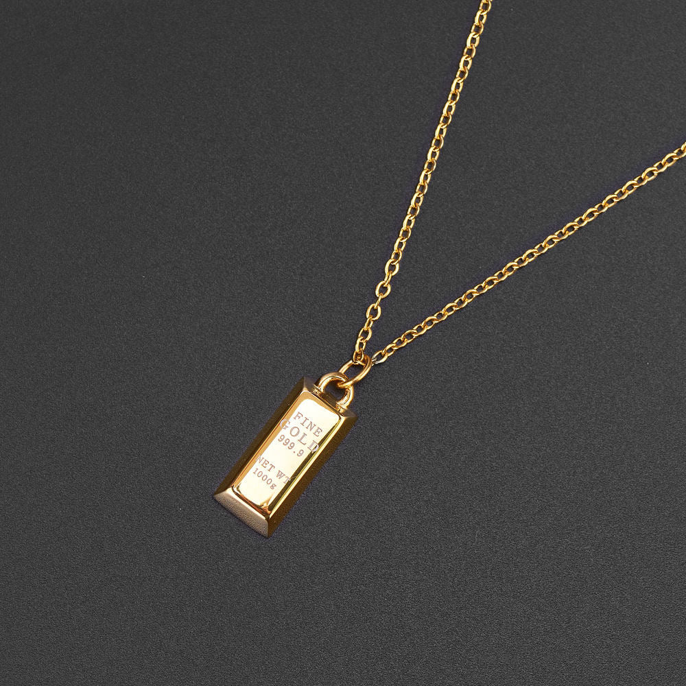 10K Gold Wealth Reserve Pendant