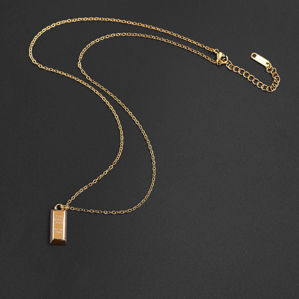 10K Gold Wealth Reserve Pendant