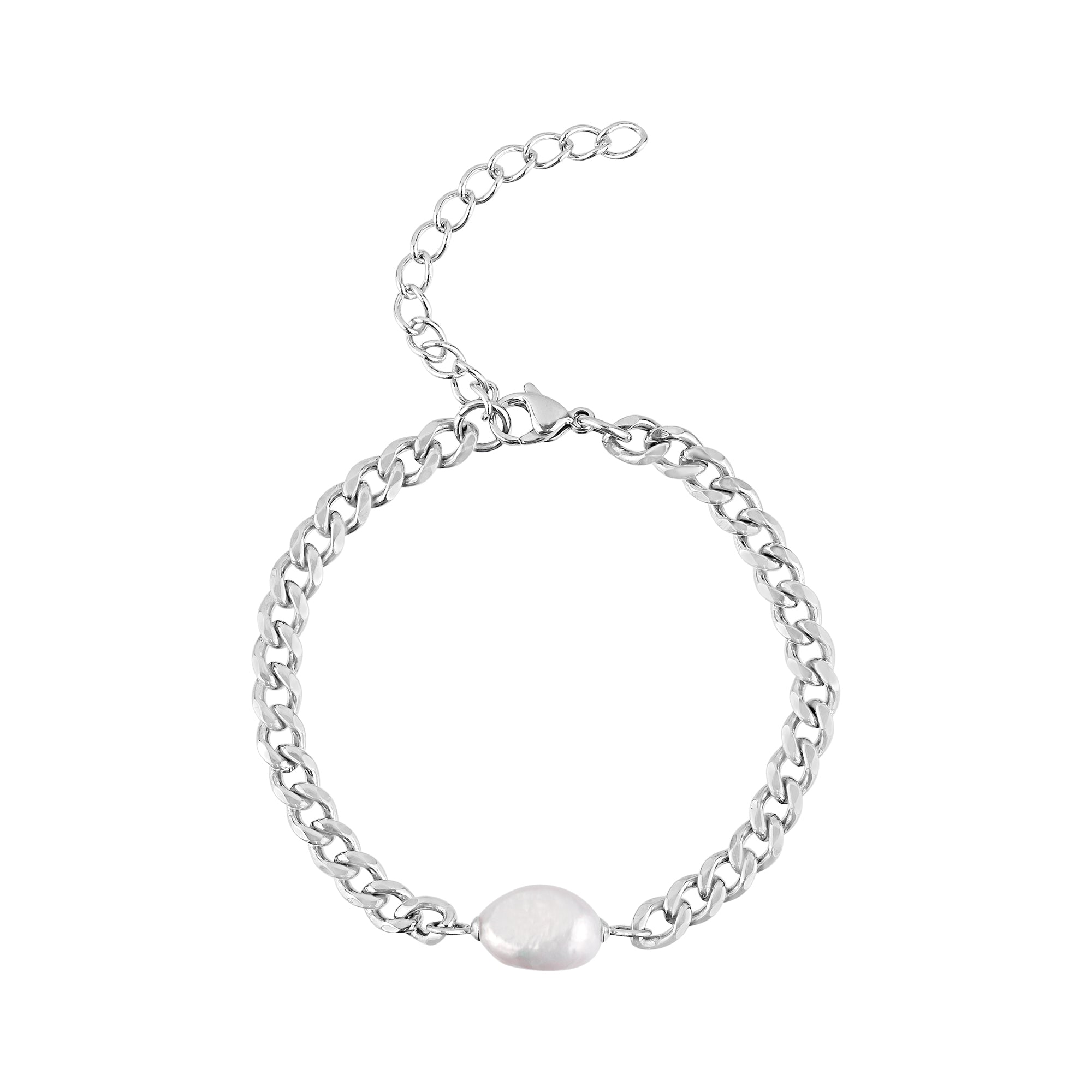 Freshwater Pearl Chain Bracelet