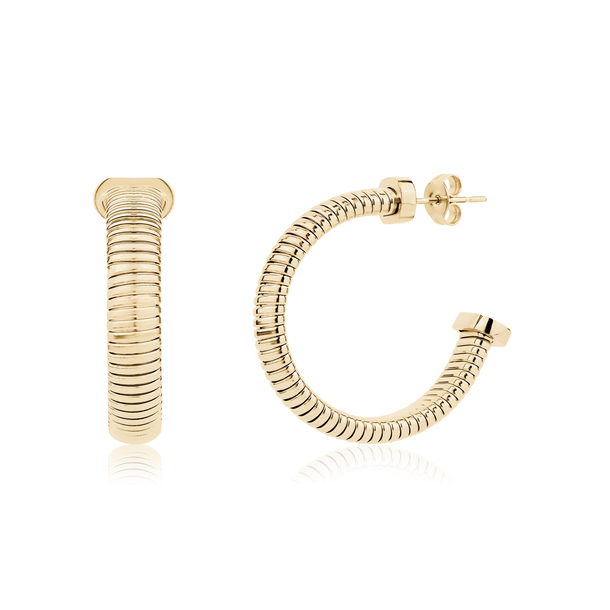 Tubogas Hoop Earrings